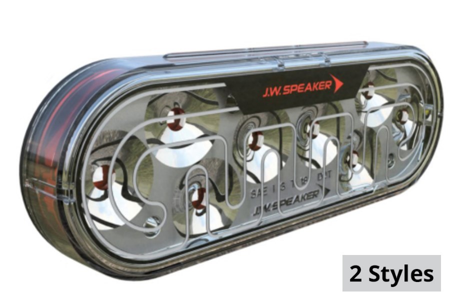 Picture of JW Speaker Heated Red Stop, Tail, & Turn Light