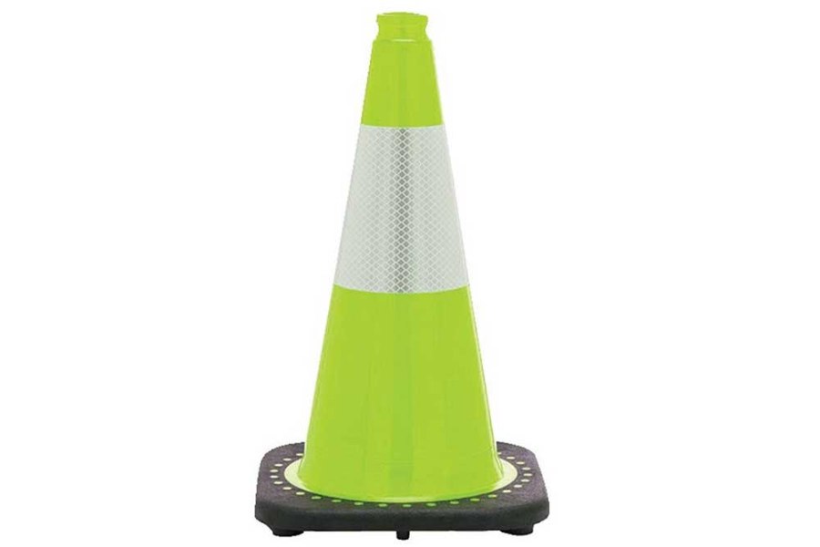 Picture of JBC Revolution Series Lime Reflective Traffic Cone