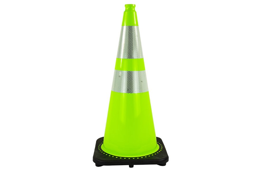 Picture of JBC Revolution Series Lime Reflective Traffic Cone