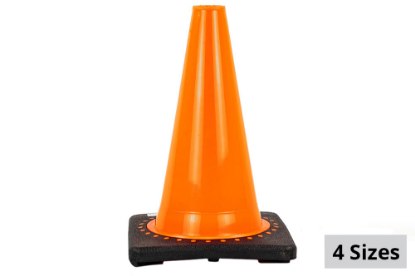 Picture of JBC Revolution Series Orange Non-Reflective Traffic Cone