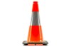 Picture of SafeAll MUTCD Orange Reflective Traffic Cone