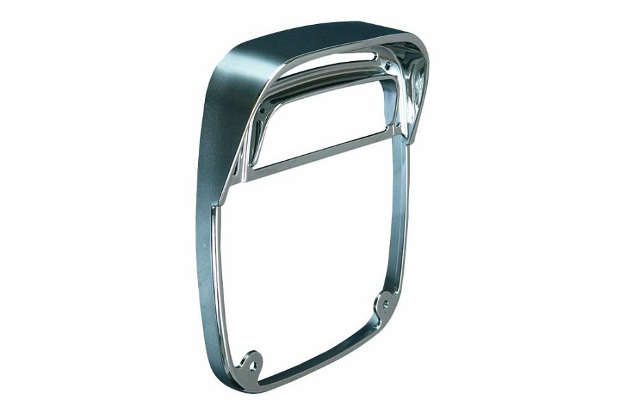 Picture of United Pacific Chrome Visor Bezel for LED Jeep-Style Lights