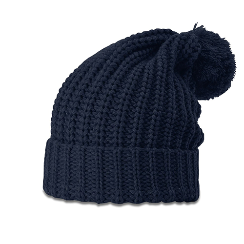 Picture of Richardson Chunky Cable Cuffed Pom Beanie