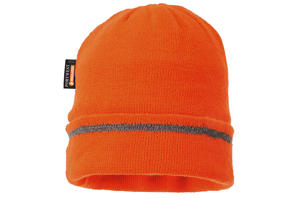 Picture of Portwest Reflective Trim Knit Hat Insulatex Lined