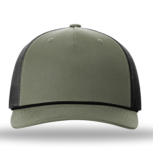 Picture of Richardson Five Panel Trucker with Rope Cap