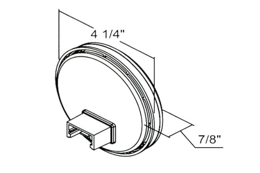 Picture of Buyers 4" Round S/T/T Light