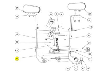 Picture of SnowDogg Lower Lift Frame MD