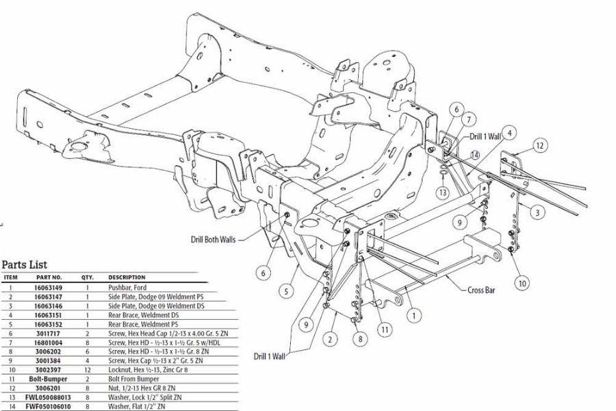 Picture of SnowDogg Mount Dodge Ram 1500 2009-2022