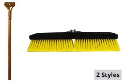 Picture of Bruske 18" Yellow Bristle Truck Brush