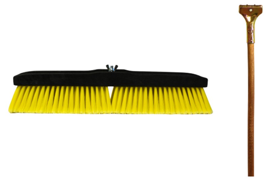 Picture of Bruske 18" Yellow Bristle Truck Brush