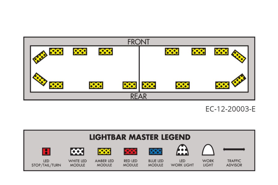 Picture of Ecco 12+ Vantage Series Light Bars