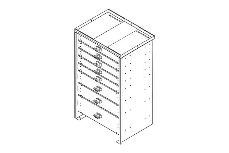 Picture of Stellar 8 Drawer Toolbox Systems