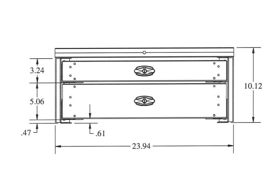 Picture of Stellar 2 Drawer Toolbox Systems