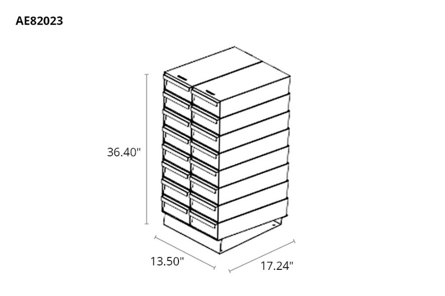 Picture of Stellar Steel Drawer Toolbox Bolt Bins