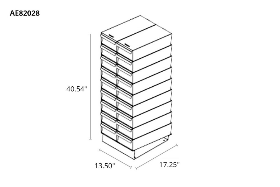 Picture of Stellar Steel Drawer Toolbox Bolt Bins