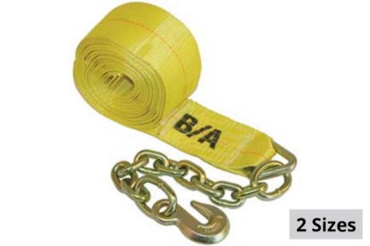 Picture of B/A Products Cargo Straps w/ Chain and Grab Hook