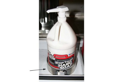 Picture of Zip's Waterless Hand Cleaner 1 Gallon Jug Bracket