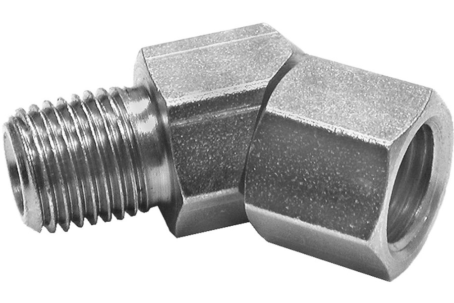 Picture of S.A.M. 1/4" NPT Male/ 45 Degree Female Swivel