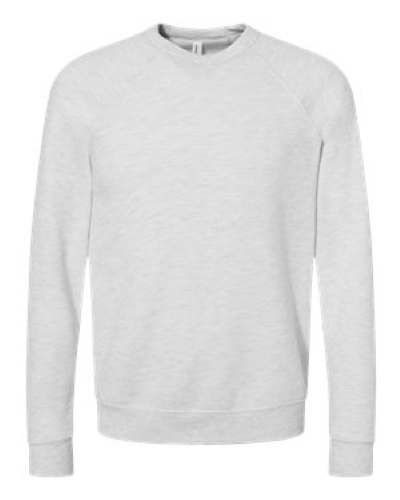 Picture of BELLA + CANVAS Sponge Fleece Raglan Crewneck Sweatshirt