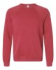 Picture of BELLA + CANVAS Sponge Fleece Raglan Crewneck Sweatshirt