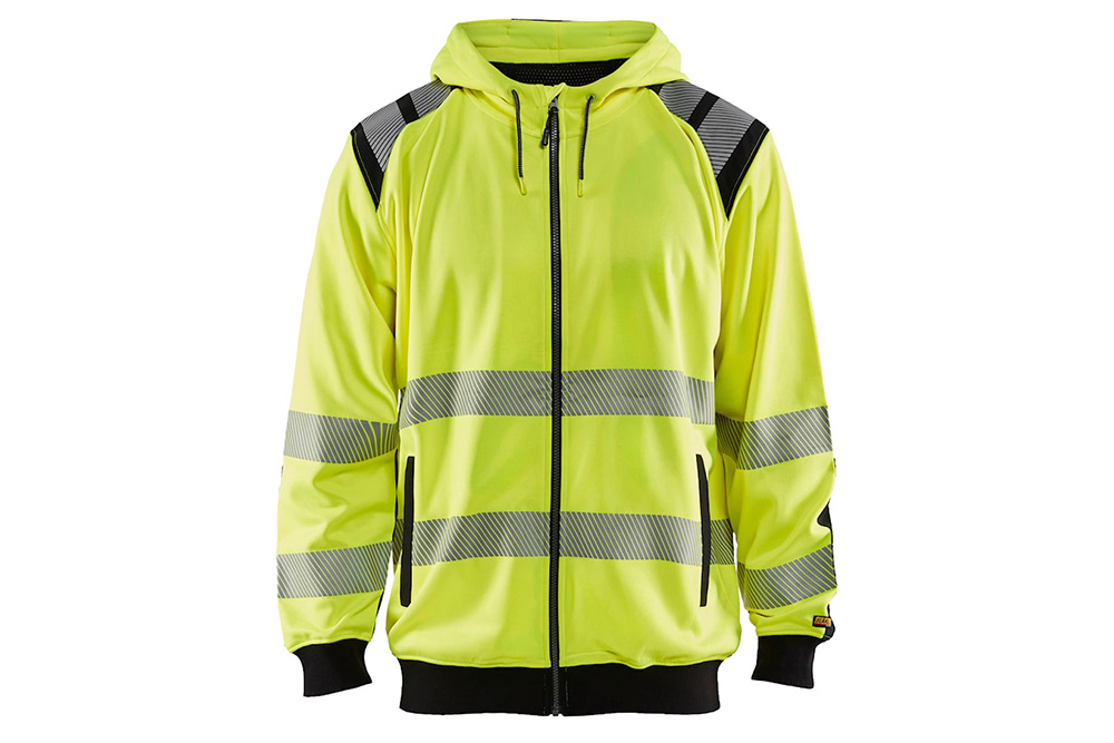 Picture of Blaklader Hi-Vis Zip-Up Sweatshirt