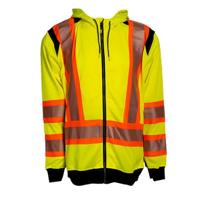 Picture of Blaklader Hi-Vis Zip-Up Sweatshirt