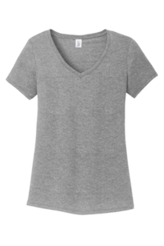 Picture of District Women's Perfect Tri V-Neck T-Shirt