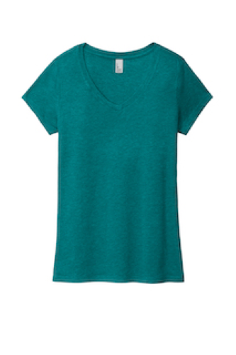 Picture of District Women's Perfect Tri V-Neck T-Shirt