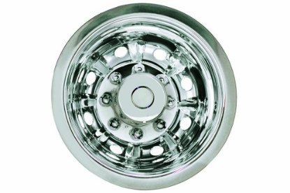 Picture of Phoenix Stainless Steel Quick Liner Dual Wheel Simulator 16" 8 Lug 8 Round HH Wh
eels 1992 -2007 Ford F350 / F450