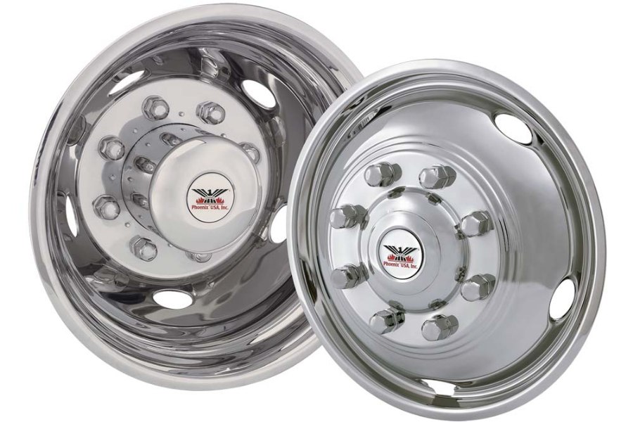 Picture of Phoenix Stainless Steel 17" Wheel Simulators  2005 - 2024 Ford F-350 SD