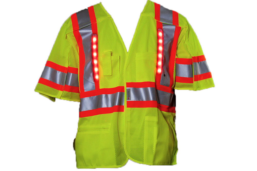 Picture of NiteBeams Hi-Vis 5 Point Breakaway Class 3 LED Vest