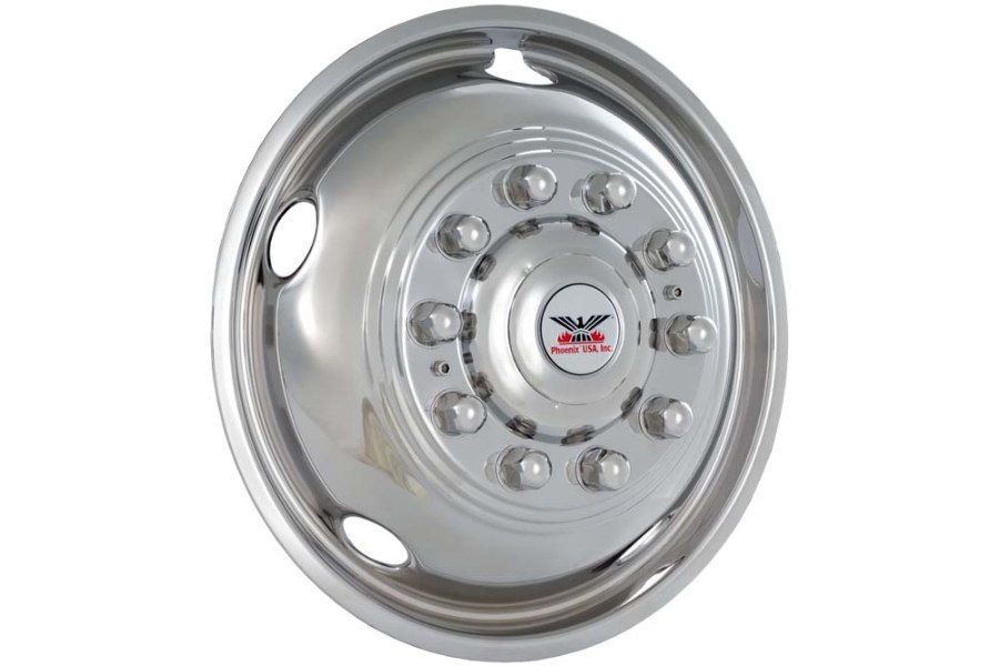 Picture of Phoenix 19.5" Stainless Steel 10-Lug D.O.T. Wheel Simulator