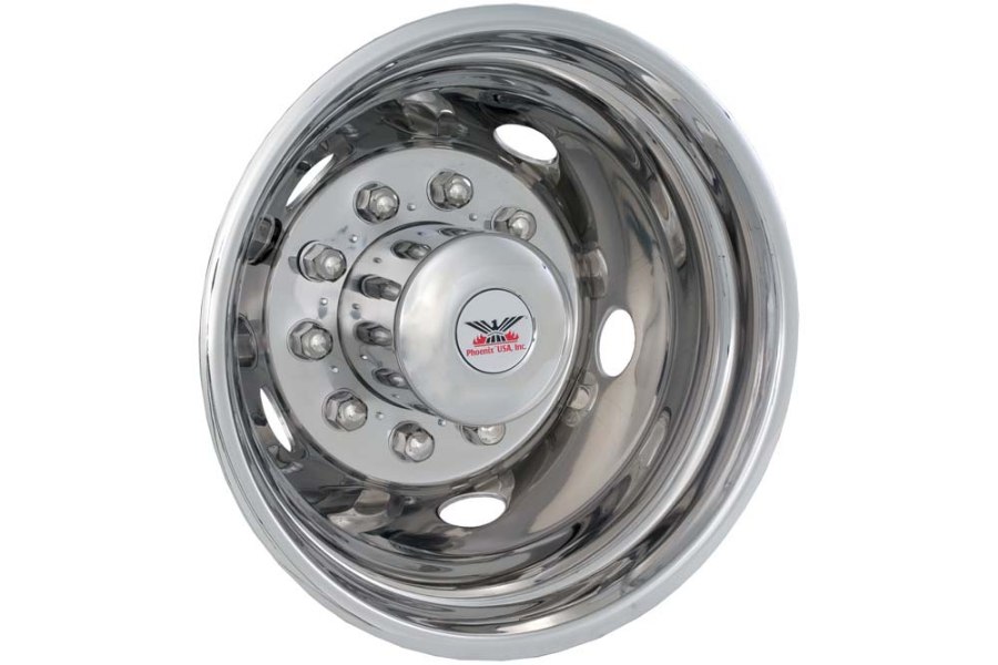 Picture of Phoenix 19.5" Stainless Steel 10-Lug D.O.T. Wheel Simulator