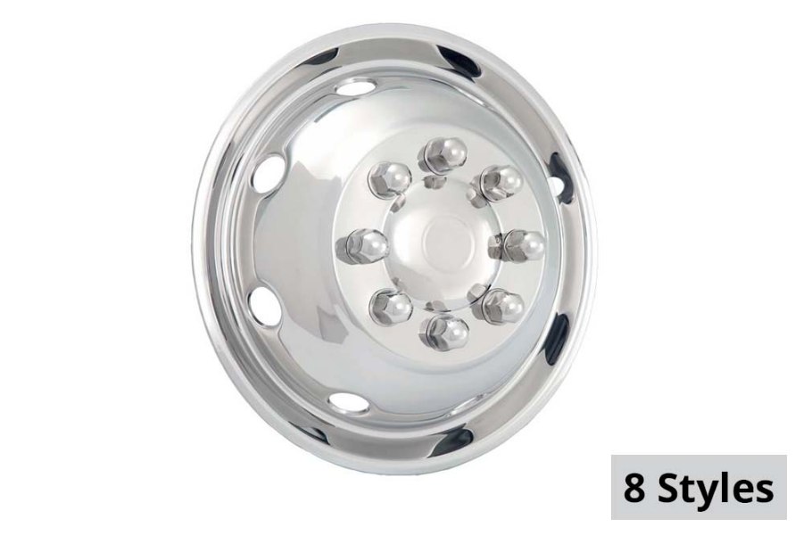 Picture of Phoenix Stainless Steel D.O.T. Dual Wheel Simulator for 16" 8 Lug 8 HH Wheels '92 - '07 Ford E350 / E450