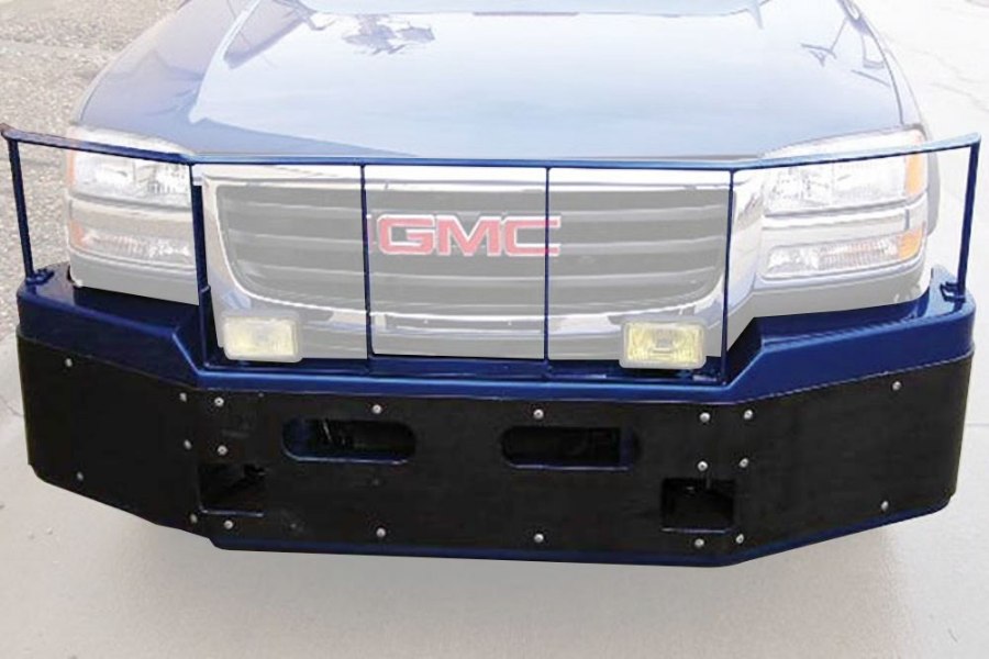 Picture of Diversified Push Bumper GMC Sierra 3500/2500HD 2003-2007 (2008 Classic) with Grille Guard