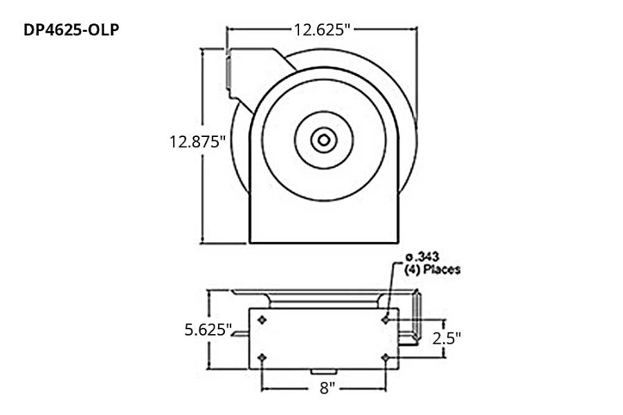 Picture of Reelcraft 4000 Series Air/Water Premium Hose Duty Reels