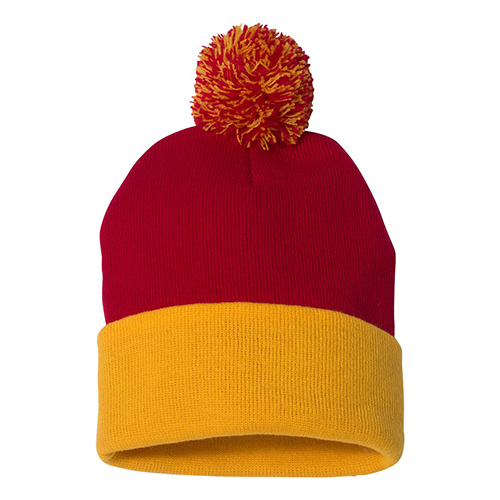 Picture of Sportsman 12" Pom-Pom Cuffed Beanie