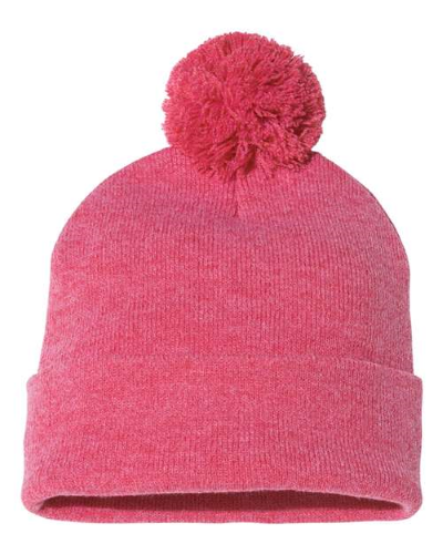 Picture of Sportsman 12" Pom-Pom Cuffed Beanie