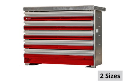 Picture of CTech 5 Drawer Red Toolbox Systems