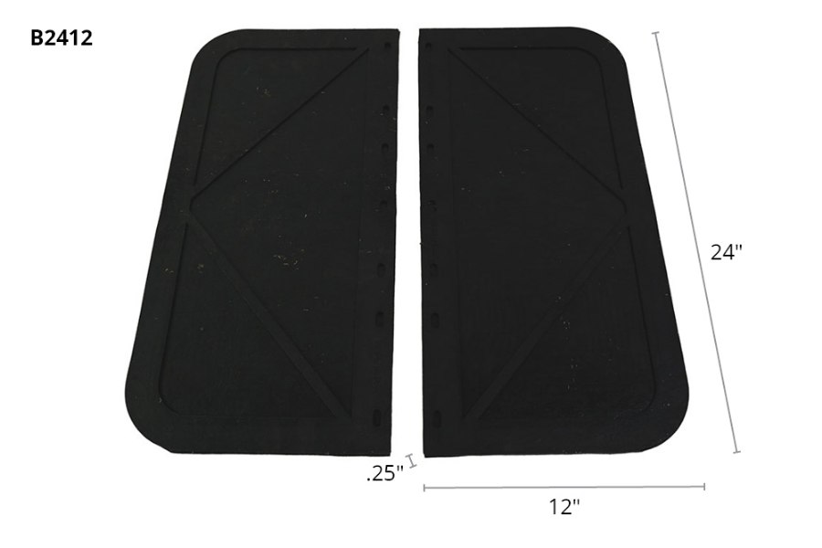 Picture of Buyers Rubber Mud Flaps