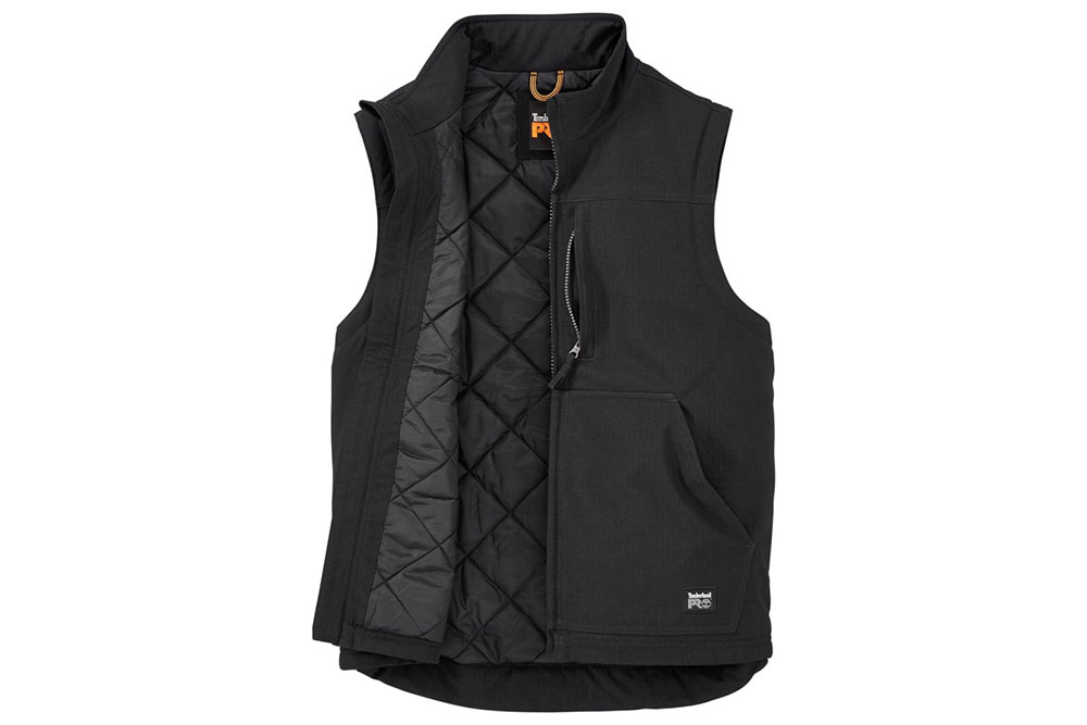 Picture of Timberland Pro Split System Ripstop Insulated Vest Black