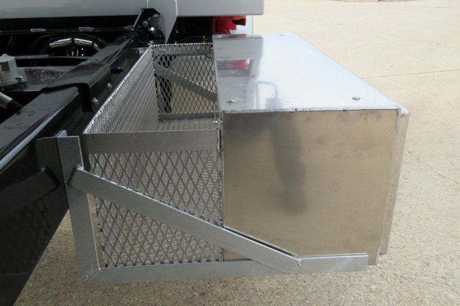 Picture of Zip's Custom Aluminum Mesh Lumber Basket