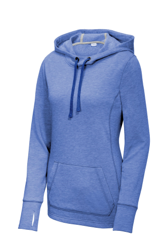 Picture of Sport-Tek Women's Tri-Blend Hooded Pullover