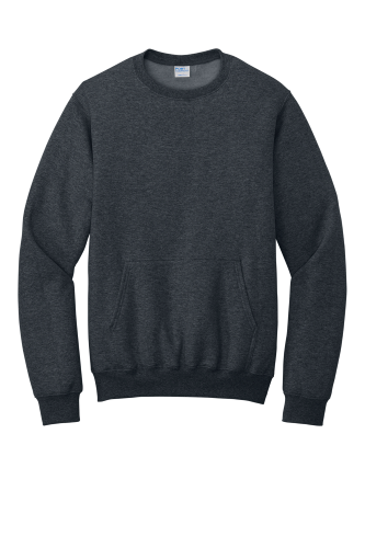 Picture of Port & Company Crewneck Pocket Sweatshirt