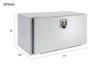 Picture of Phoenix Stainless Steel Toolbox w/Polished Stainless Steel Door