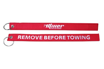Picture of Miller "Remove Before Towing" Hitch Pin Tag