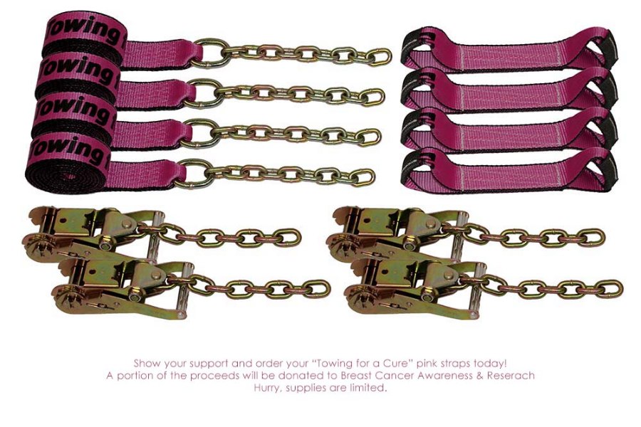 Picture of B/A Products 8-Point Tie-Down System with Chains and Gradual Release Ratchets