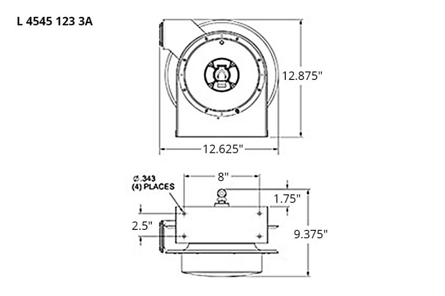 Picture of Reelcraft Premium Duty L4000 Power Cord Reels