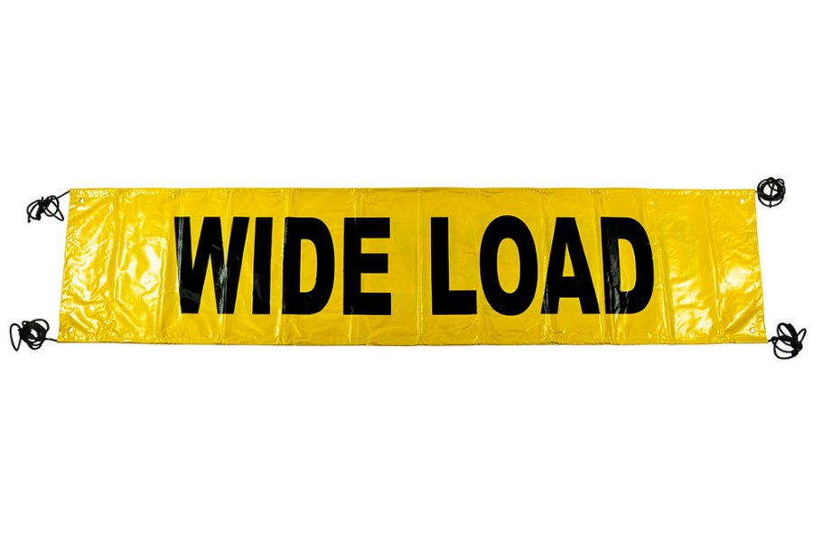 Picture of Zip's Wide/Oversize Load Banner