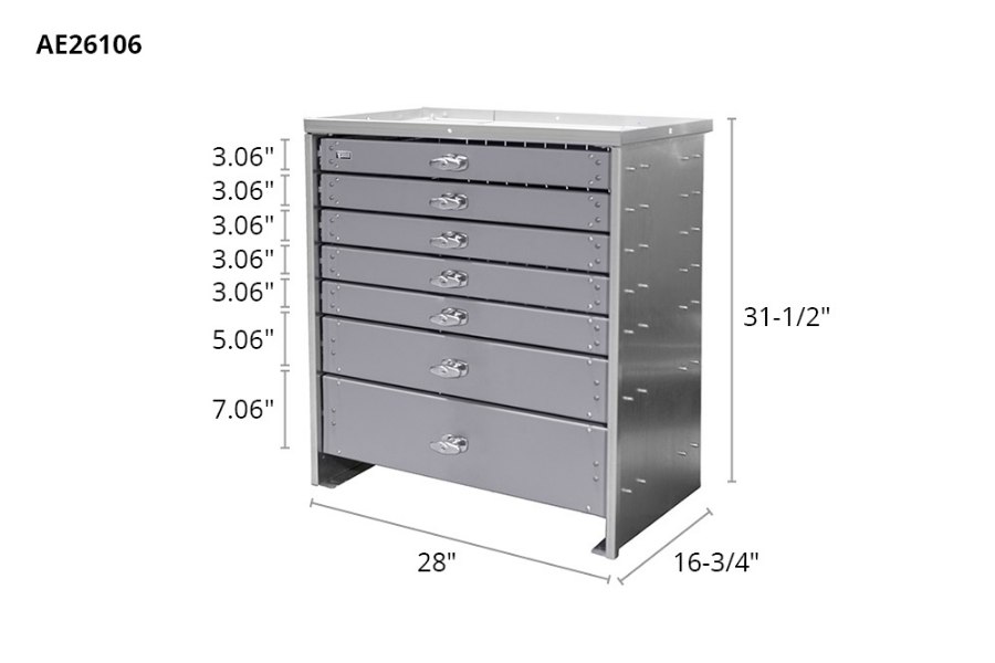 Picture of Stellar 7 Drawer Toolbox Systems